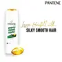 Pantene Advanced Hairfall Solution Silky Smooth Care Shampoo Pack of 1 340ML Green, 5 image