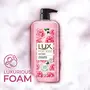 Lux Body Wash Soft Skin French Rose & Almond Oil SuperSaver XL Pump Bottle with Long Lasting Fragrance Glycerine Paraben Free Extra Foam 750 ml, 3 image