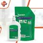 Savlon Herbal Sensitive pH Balanced Liquid Handwash Refill Pouch-750ml + Savlon Herbal Sensitive pH Balanced Liquid Handwash Pump-500ml, 4 image