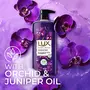 Lux Body Wash Fragrant Skin Black Orchid Scent & Juniper Oil SuperSaver XL Pump Bottle with Long Lasting Fragrance Glycerine Paraben Free Extra Foam 750 ml, 6 image