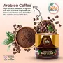 The Indie Earth Arabica Coffee Body Scrub With Coconut & Shea Butter - For Brighter Skin Tone - Globally Trusted Premium Natural Body Scrub | For Smooth Supple & Radiant Skin Care - 125gm, 3 image