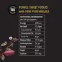 TBH - To Be Honest Vegetable Chips | Purple Sweet Potato with Pani Puri Masala | 270g (Pack of 390 g Each) | Tasty with High Dietary Fiber and Nutrient Content Gluten-Free Snack, 4 image