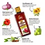 The Indie Earth Advanced Red Onion Oil 300ml Repairs Damaged Hair - Makes hair Thicker & Stronger, 2 image