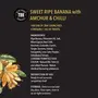 TBH - To Be Honest Banana Chips | Sweet Ripe Banana Chips with Amchur & Chilli | 270 g (Pack of 3 90g Each) |Healthy Snacks Gluten-Free Chips, 7 image
