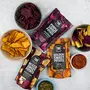 TBH - To Be Honest Vegetable Chips | 270 g (Pack of 3 90 g Each Variants) | Mixed Sweet Potato With Rock Salt And Pepper Golden Sweet Potato With Peri Peri Purple Sweet Potato With Pani Puri Masala, 6 image