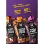 TBH - To Be Honest Vegetable Chips | 270 g (Pack of 3 90 g Each Variants) | Mixed Sweet Potato With Rock Salt And Pepper Golden Sweet Potato With Peri Peri Purple Sweet Potato With Pani Puri Masala, 2 image