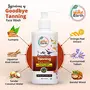 The Indie Earth Goodbye Tanning (Skin Lightening) Facewash with Turmeric Sandalwood and Kumkumadi Tailam (200ml) Removes Tanning Uneven Skin Tone and Sun Burn. Gives Lighter & Brighter Skin Tone, 3 image