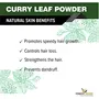 The Forest Herbs Natural Care From Nature 100% Organic Curry Leaves Powder (Sun Dried & Stemless) for Strong and Shiny Hair 100Gms, 5 image