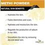 Forest Herbs 100% Natural Organic Fenugreek Methi Powder For Hair Skin (100GMS), 5 image