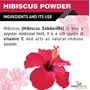 The Forest Herbs Natural Care From Nature Hibiscus Powder for Hair and Fack Pack Mask 100Gms, 3 image