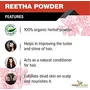 Forest Herbs 100% Natural Organic Reetha Powder For Hair Growth 100Gms, 3 image