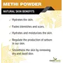 Forest Herbs 100% Natural Organic Fenugreek Methi Powder For Hair Skin (100GMS), 4 image