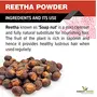 The Forest Herbs Natural Care From Nature Organic Whole Dried Amla Reetha Shikakai Raw Form for Hair Care Each 100Gms, 3 image