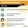 The Forest Herbs Natural Care From Nature Organic Pure Kasturi Manjal Wild Turmeric Powder (Amba Haldi) for Skin Whitening - 100Gms, 4 image