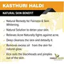 The Forest Herbs Natural Care From Nature Organic Pure Kasturi Manjal Wild Turmeric Powder (Amba Haldi) for Skin Whitening - 100Gms, 5 image