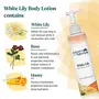 Kulsum's Kaya Kalp Herbals White Lily Daily Face and Body Lotion for Deep Nourishment and Hydration for Dry Skin 200 ml, 4 image