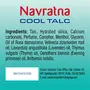 Navratna Cool Active Deo Talc for Unisex 400g, 6 image
