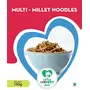 Little Moppet Foods Noodles - 195g (Multimillet Noodles), 2 image