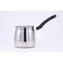 Jain Stainless Steel Coffee and Tea Warmer - 1L (with Handle) Silver, 2 image