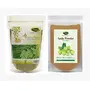 Thanjai Natural's Arappu (Albizia Amara) Powder +Amla (Indian Gooseberry) Powder - Each 250g For Hair & Scalp Treatment