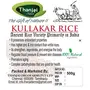 Red Rice Hand Pounded Kullakar Rice 500grams Pure Indian Oldest Traditional Method Farmed & Cultivated in 100% Natural Fertilizer Compost with Indian Non Iodised 500grams Sea Salt 100% Natural, 3 image