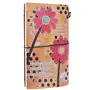 Craft Play Handicraft Floral Printed Journal Handcrafted Regular Notebook/Personal Organiser/Diary (80 Unruled Pages_8.5 inch x 4.5 inch x 1 inch) (Leather), 5 image