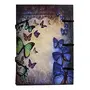 Craft Play Binding Butterfly with Button Diary 18 cm x 13 cm x 2.5 cm, 2 image