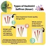 Indiana organic kesar original kashmiri mongra saffron Premium A+ grade (1 gram), 3 image