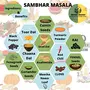 Indiana Organic Sambhar Masala Powder -150 Gram Fresh Pack on Order, 5 image