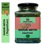 Indiana Organic Kasuri Methi Dry Fenugreek Leaves Kasoori Methi Rajasthan Fresh Harvest - 50 Gram
