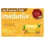 Medimix Ayurvedic Tumeric & Argan Oil Bathing Bar 125 g (4 + 1 Offer Pack), 3 image