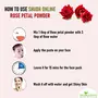 Shudh Online Organic Rose Petal Powder for Face Pack Mask (50 Grams) Skin Care for Skin whitening Fairness & Glowing Skin Hair Rosegel Mask, 4 image