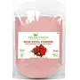 Shudh Online Organic Rose Petal Powder for Face Pack Mask (50 Grams) Skin Care for Skin whitening Fairness & Glowing Skin Hair Rosegel Mask
