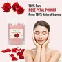 Shudh Online Organic Rose Petal Powder for Face Pack Mask (50 Grams) Skin Care for Skin whitening Fairness & Glowing Skin Hair Rosegel Mask, 2 image