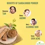 Shudh Online Pure Organic Sandalwood Powder for Face Pack Skin- 100 grams (Pure Chandan Powder Original Sandlewood Chandanam Sandlewoodv), 4 image
