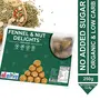 Fennel & Nut Delights - Indian Sweets Laddu Ladoo - 250g (20 Servings) (100% Natural Sugar-Free Organic Gluten-free Low Carb No Preservatives Non-GMO Ultra Low GI Keto and Diabetes Friendly), 2 image