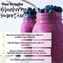 Heera Ayurvedic Research Foundation Blueberry Smoothie | Blueberry Cream Smoothie | Blueberry Smoothie mix | 300gms | 8 servings, 6 image