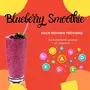 Heera Ayurvedic Research Foundation Blueberry Smoothie | Blueberry Cream Smoothie | Blueberry Smoothie mix | 300gms | 8 servings, 5 image