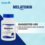Healthvit Melatonin 5mg | Helps You Fall Asleep Faster Stay Asleep Longer Easy to Take Faster Absorption - 60 Tablets, 6 image