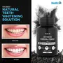 Healthvit Activated Charcoal Powder for Teeth Whitening - 20gm | Teeth Whitening Charcoal Powder for Fresh Breathe & Enamel Safe Teeth, 4 image