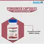 HealthVit Fenugreek Powder 500 mg (60 Capsules), 4 image
