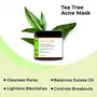 Auravedic Anti Blemish Face Mask For Glowing Skin Tea Tree Oil For Skin Acne Face Pack For Acne And Pimples Neem Oil Anti Acne Face Pack For Women Detan Face Pack For Men Paraben Free 100 Gm, 4 image