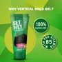 Set Wet Hair Gel for Men Vertical Hold 50ml | Strong Hold High Shine | No Alcohol No Sulphate, 3 image