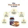 Curegarden Flax N Black | Rich Source of Natural Omega 369 | Black Cumin Seed Oil + Flax Seed Oil | 1500 mg, 4 image