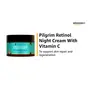 Pilgrim Retinol Anti Aging Night Cream with Hyaluronic Acid & Vitamin C | Discover young wrinkle-free & radiant skin | Anti aging cream for oily & dry skin| For Men & Women| Korean Skin Care | 50gm, 2 image