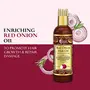 Oriental Botanics Red Onion Hair Oil with Comb Applicator 100 ml with Red Onion Oil for Strong & Healthy Hair | Cruelty Free & Vegan | Paraben Free | No SLS/SLES, 3 image