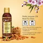 Oriental Botanics Sweet Almond Oil For Hair and Skin Care - With Comb Applicator 200 ml with Pure Sweet Almond Oil for Healthy Skin & Hair | Cruelty Free & Vegan | Paraben Free | No Mineral Oils, 7 image