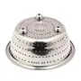 Coconut Stainless Steel Rice Fruits & Vegetables Basin Strainer/Colander for Kitchen - 1 Unit - (Diamater- 10.5 Inches), 2 image