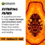 Garnier Fructis Repairing Shampoo For Damaged Hair Repairing & Nourishing Papaya Hair Food 350ml, 4 image
