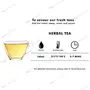 Tea Treasure - Calm - 100 Gm - Herbal Tisane Tea for Healthy Hair & Glowing Skin Detox Herbal Tea 100 g (Pack of 1), 6 image